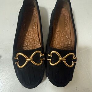 Suede ballet flats, Kate Spade New York